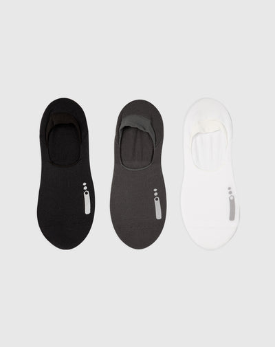 Medias mujer baleta pack x3 surtido