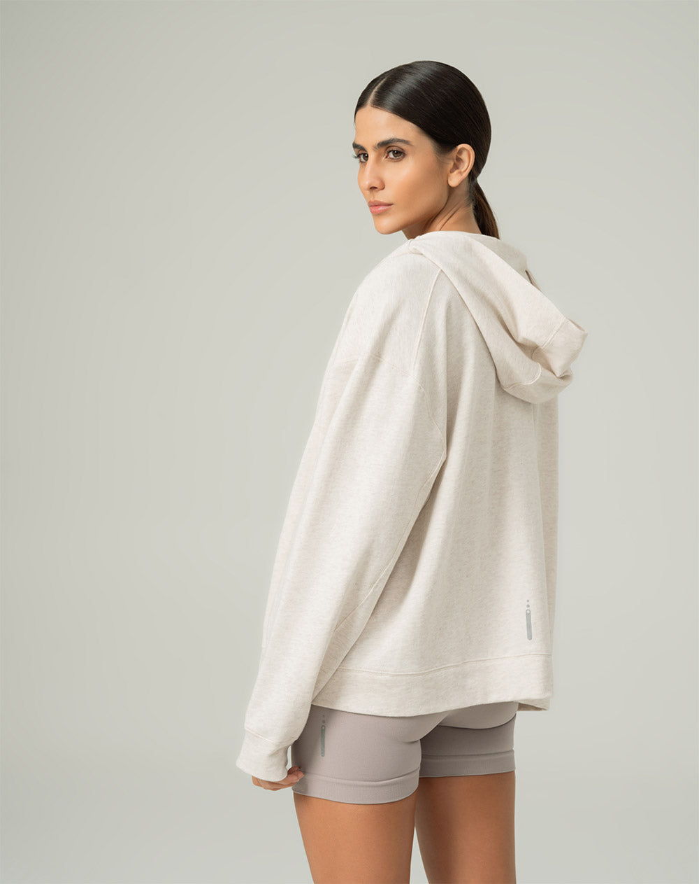 Chaqueta regular algodón habano mujer