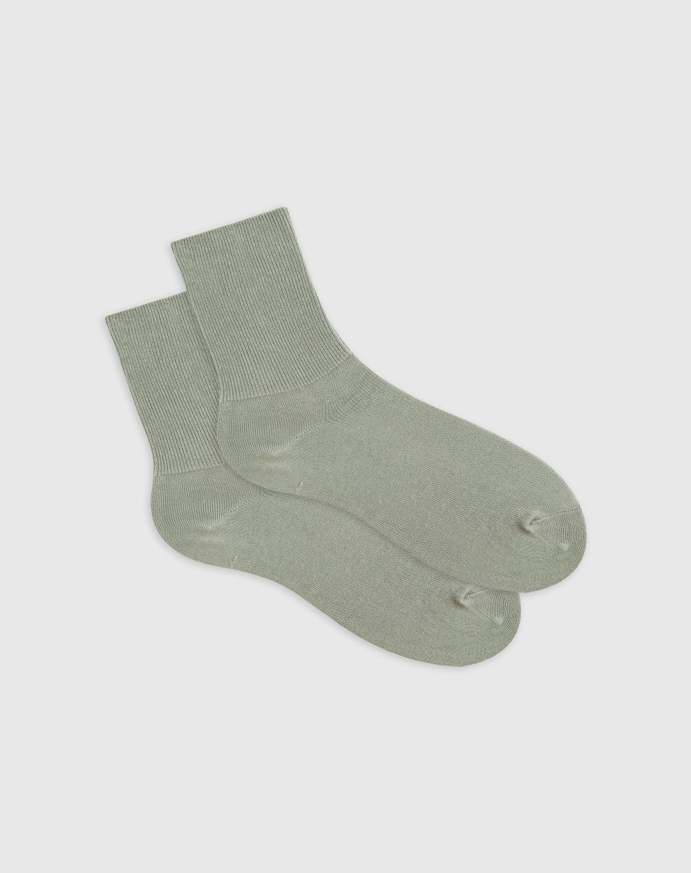 Medias mujer largas en algodón verdes