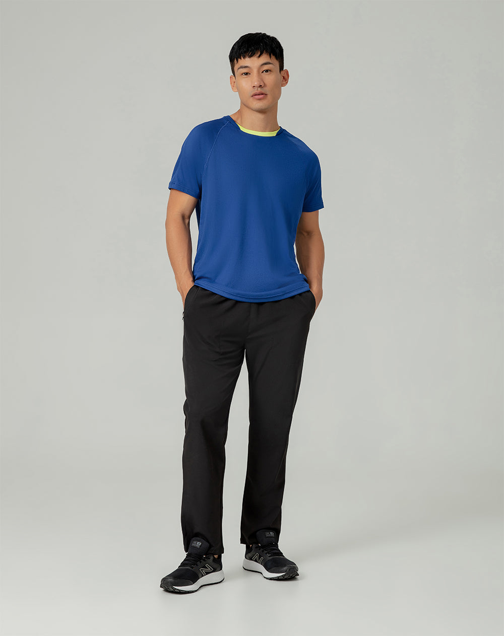 Pantalón deportivo negro hombre