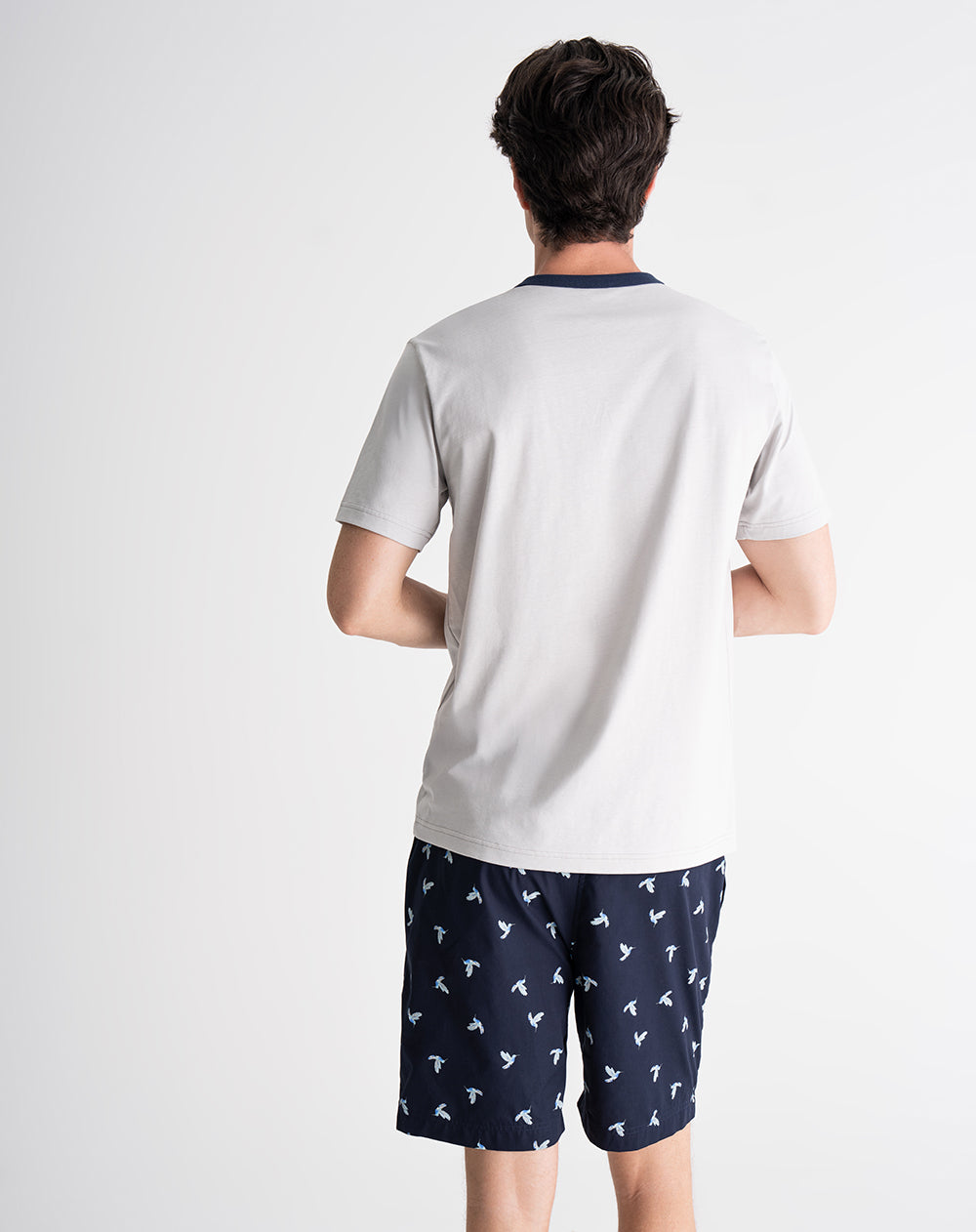 Pijama regular fit manga corta surtida