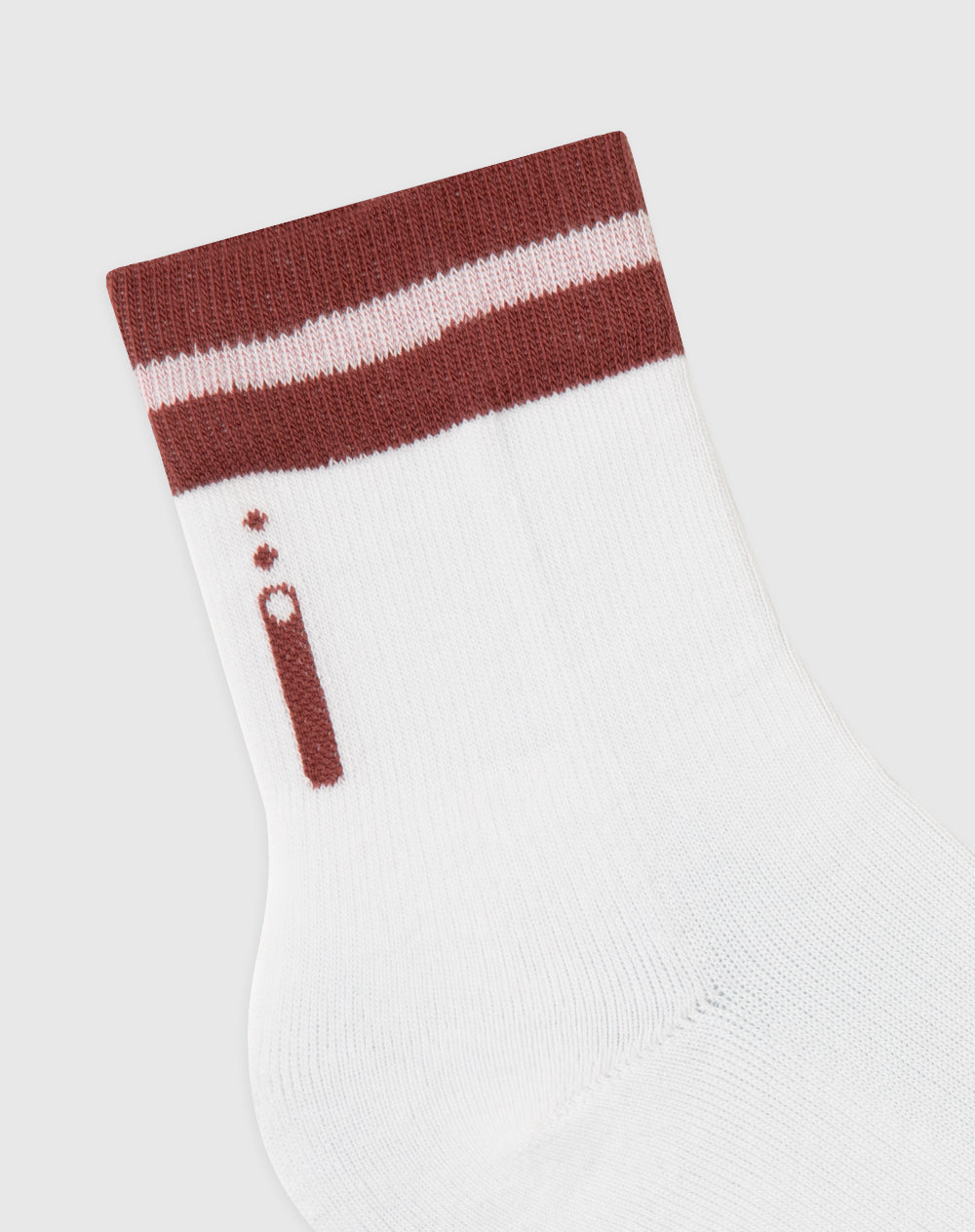 Medias deportivas unisex tobilleras en algodón pack x3unds blancas