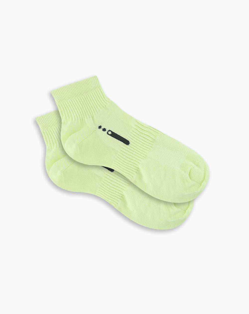 Media deportivas unisex tobillera secado rápido amarillas