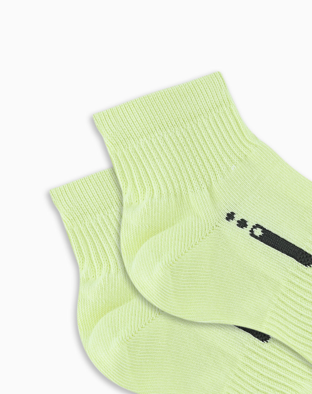 Media deportivas unisex tobillera secado rápido amarillas