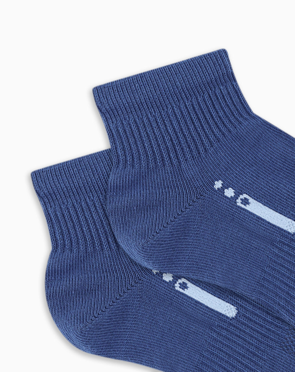 Media deportivas unisex tobillera secado rápido azules