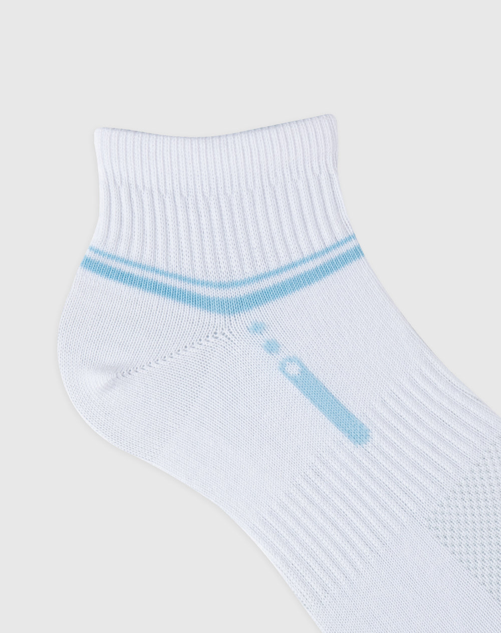 Medias deportivas mujer tobilleras algodón blancas