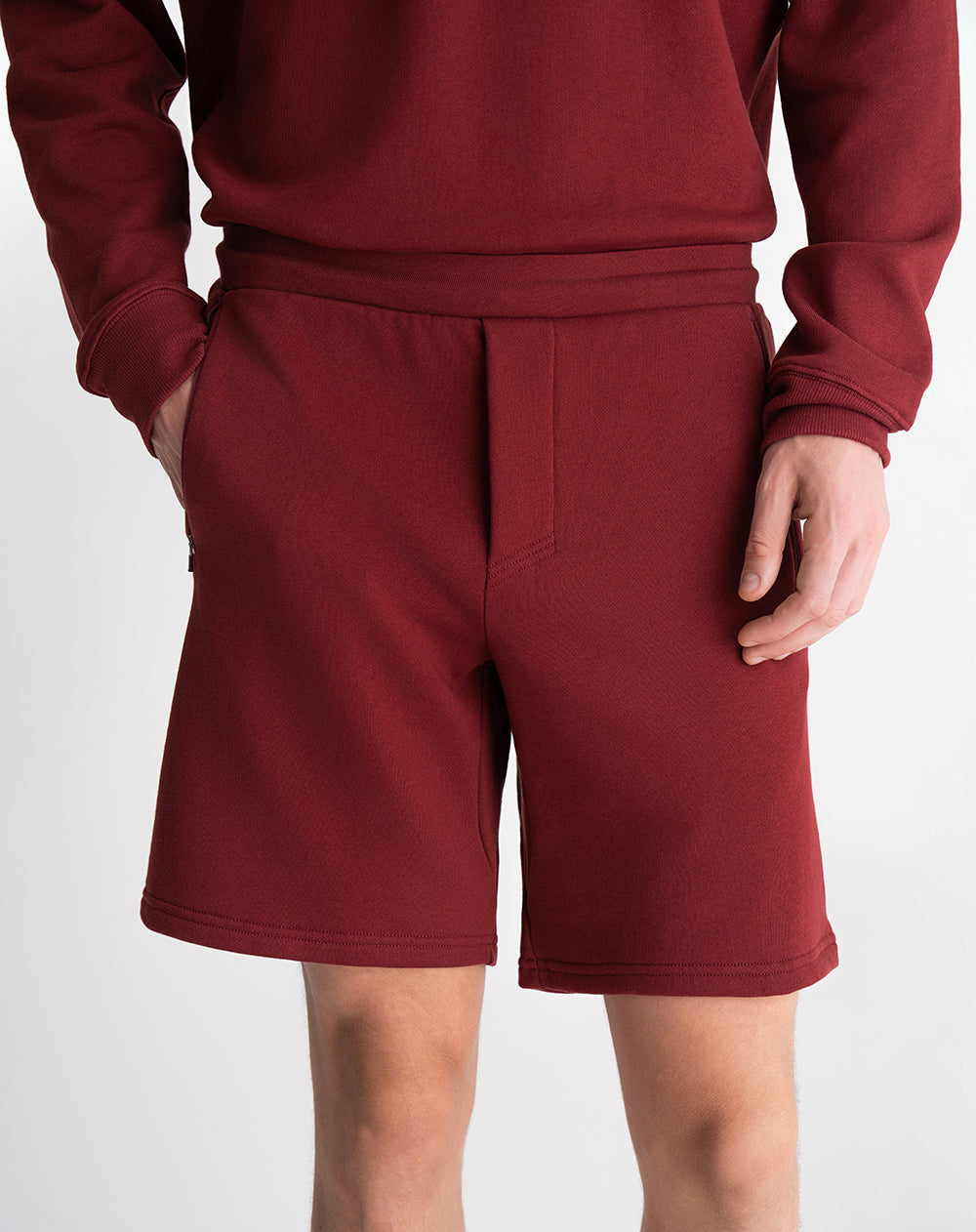 Bermuda regular fit vinotinto