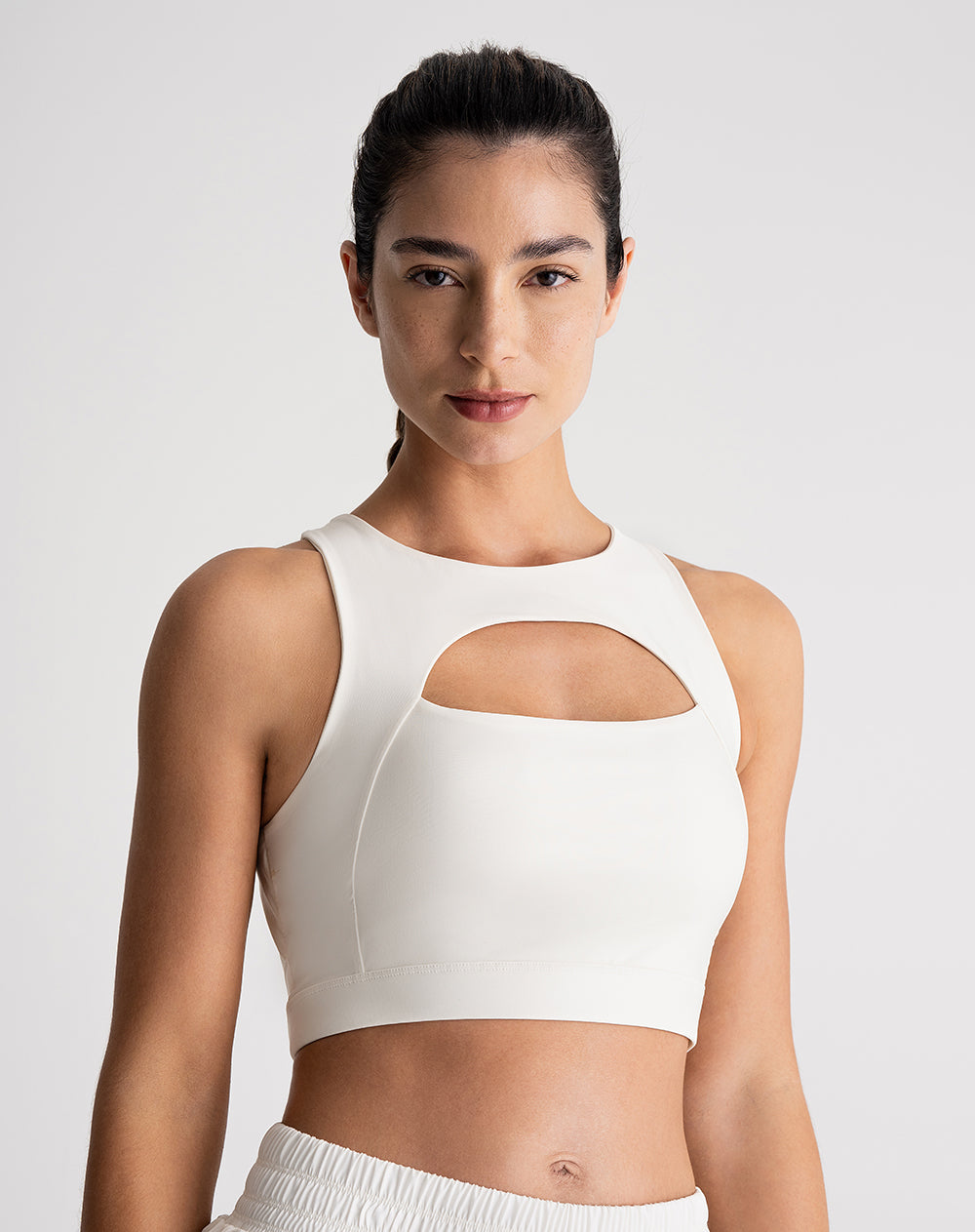 Top deportivo soporte medio control humedad habano