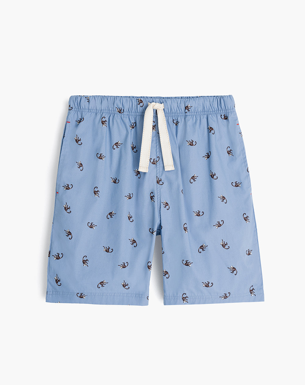 Bermuda de pijama hombre algodón estampada