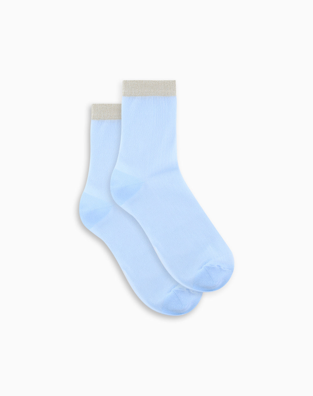Medias largas azules claras