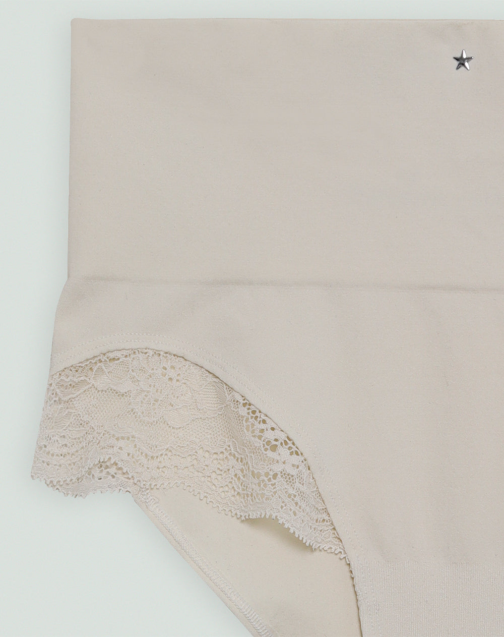 Panty cachetero tiro alto seamless avena