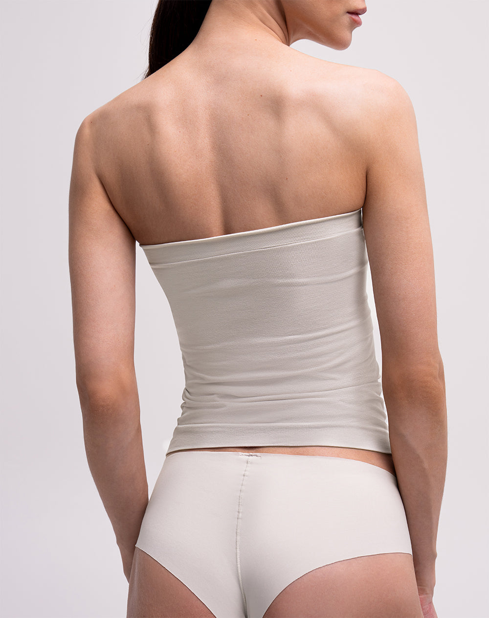 Top strapless seamless arena mujer