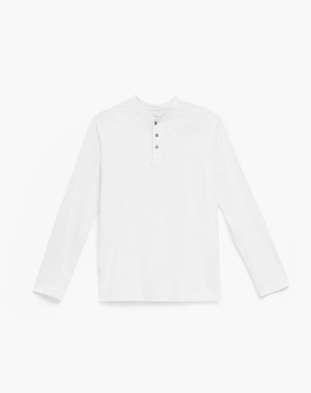 Camibuso regular algodón blanco hombre