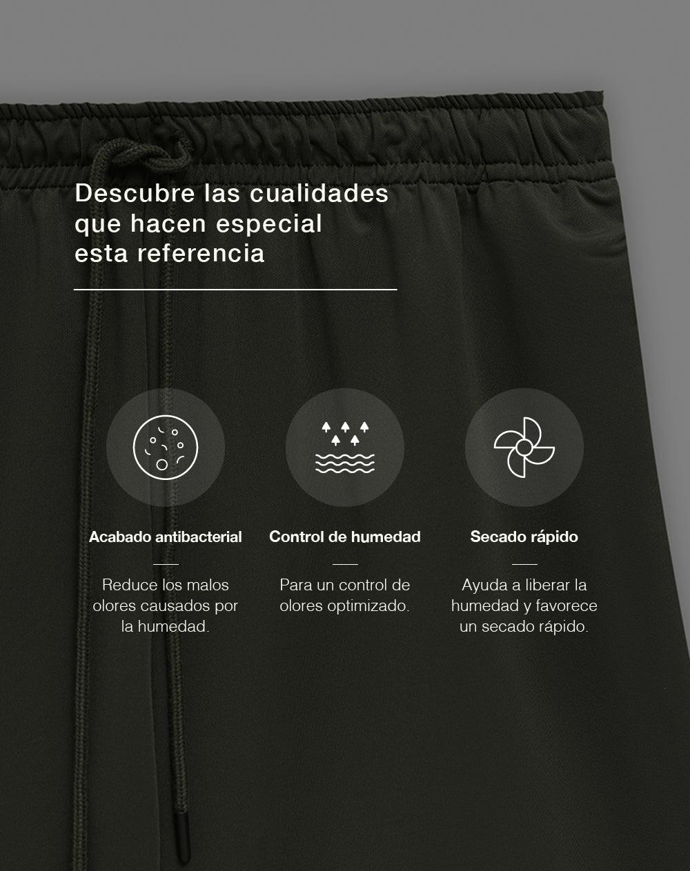 Short pantaloneta verde