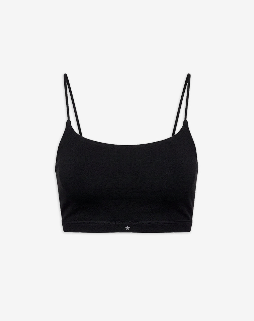 Top soporte alto seamless negro