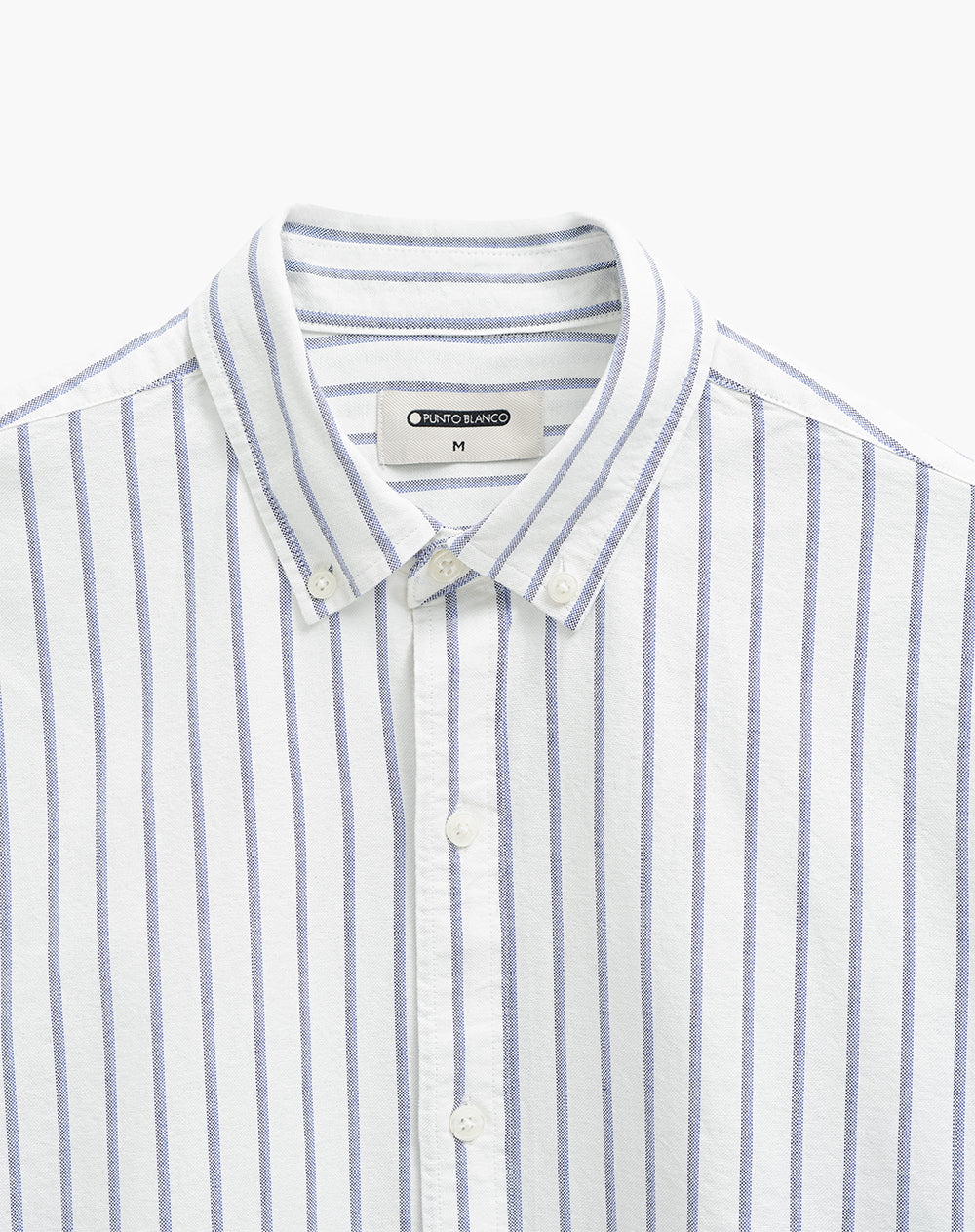 Camisa manga larga regular rayas hombre