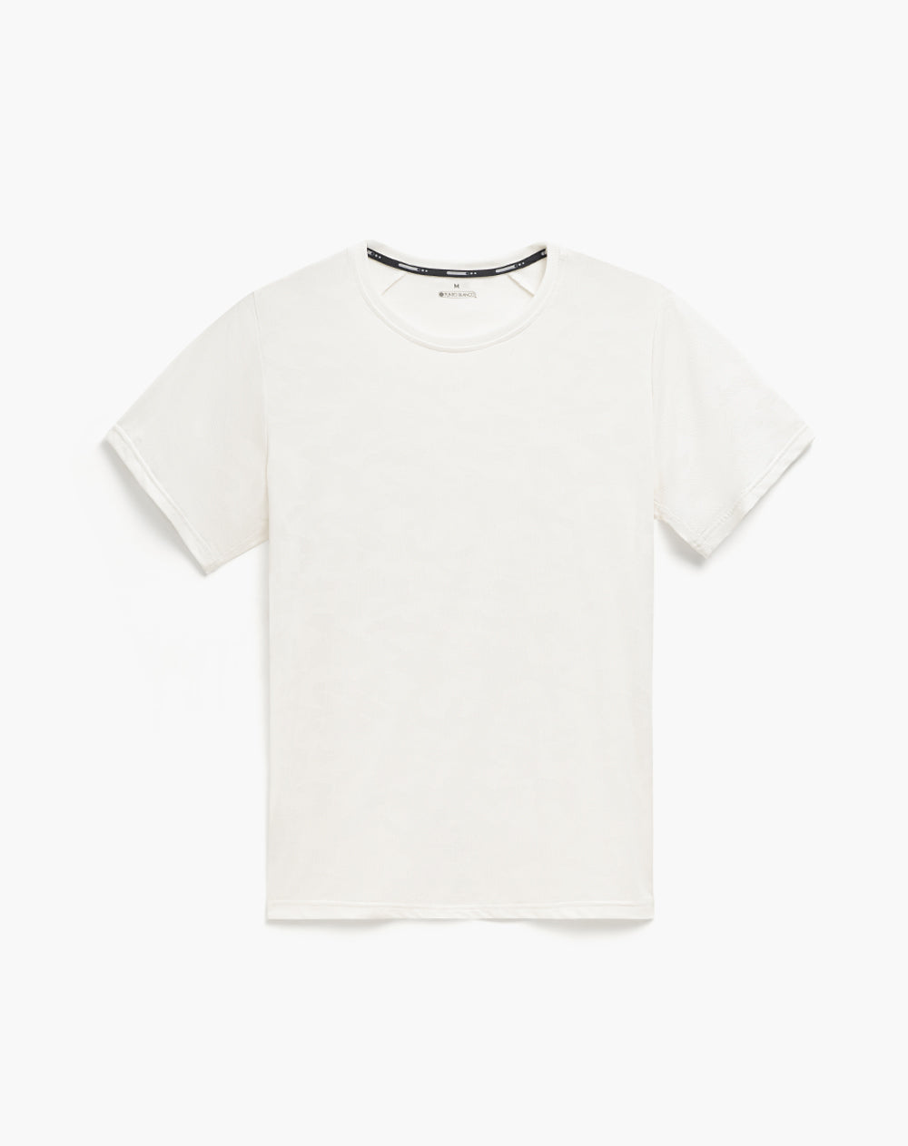 Camiseta deportiva secado rápido blanca hombre