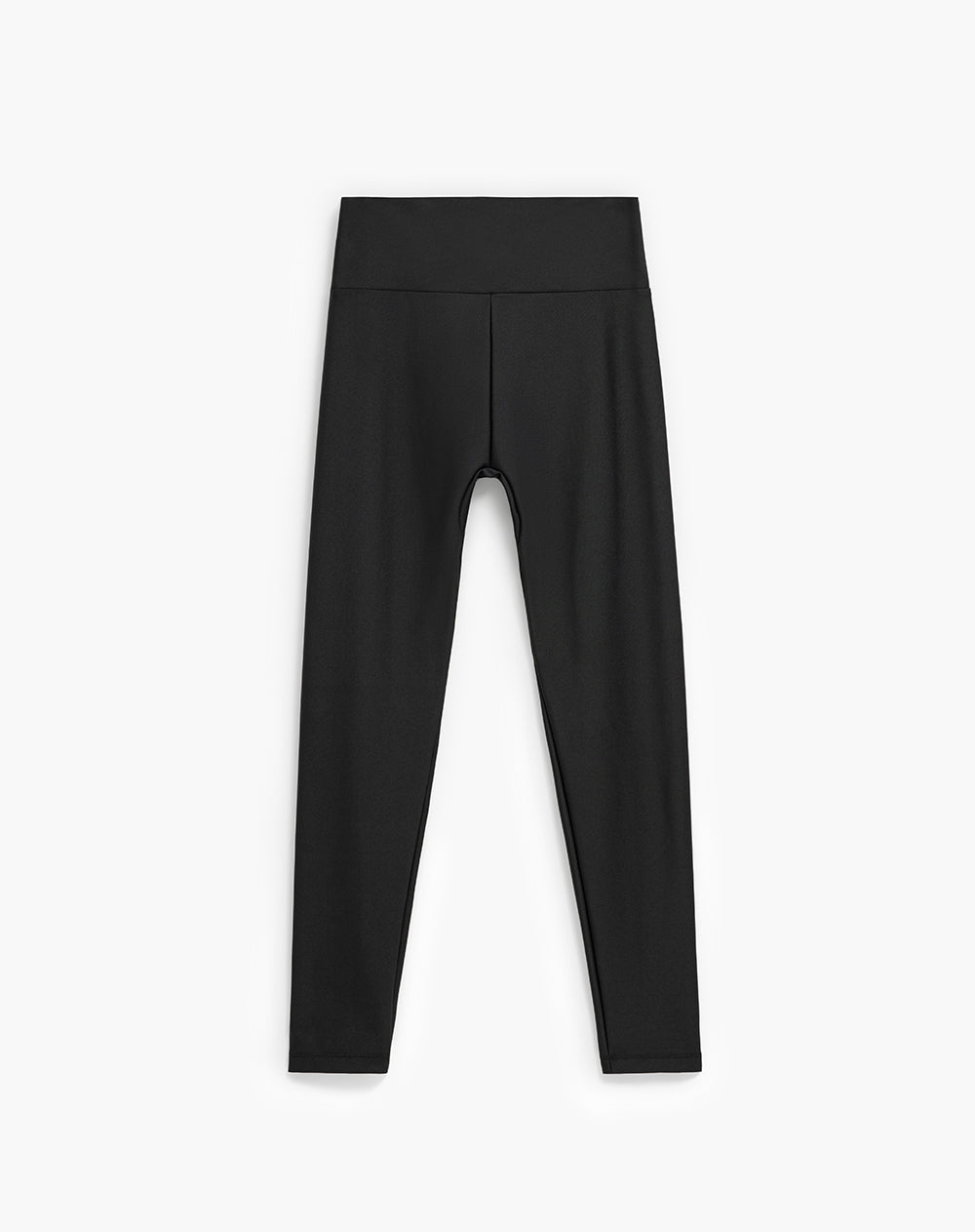 Legging deportivo tiro alto control humedad negro mujer