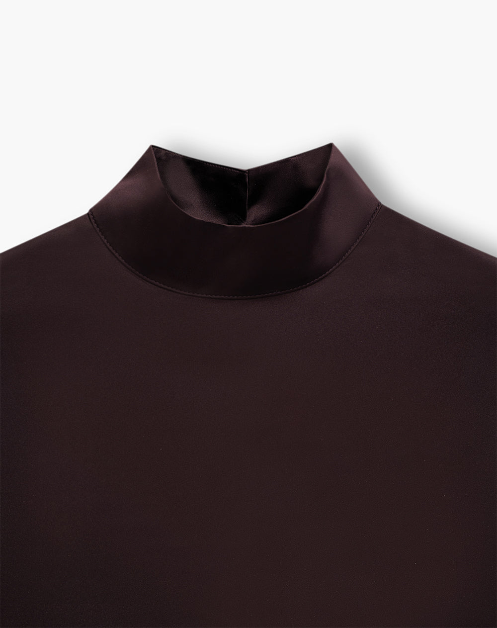Blusa cuello alto uva mujer