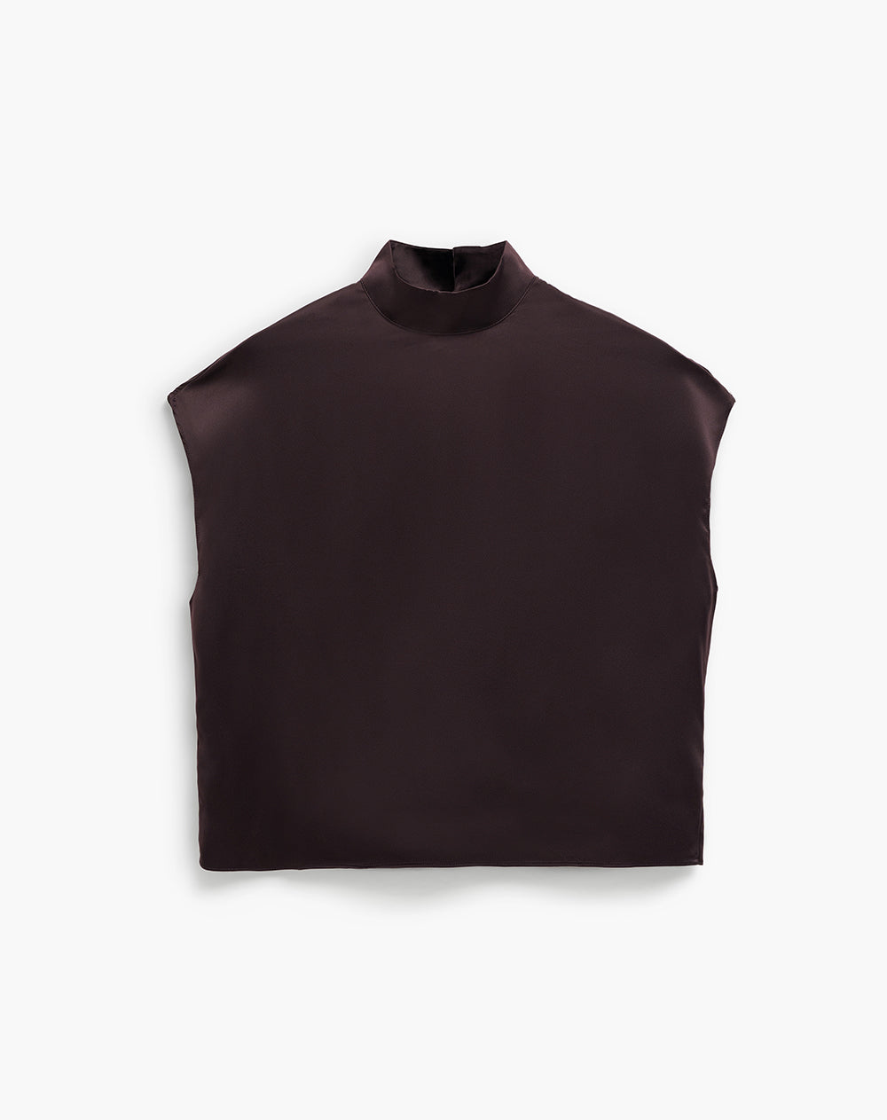 Blusa cuello alto uva mujer