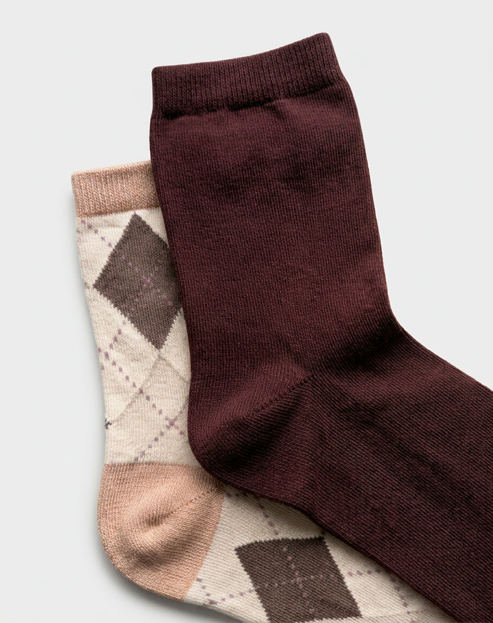 Medias casuales mujer cortas x2unds