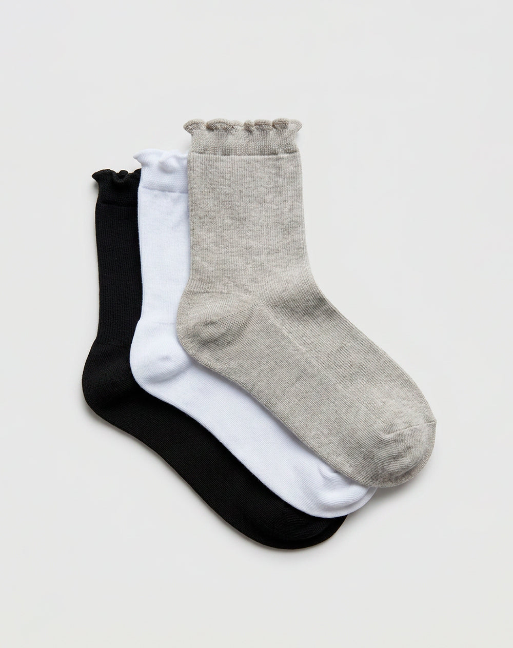 Medias casuales cortas x3unds mujer