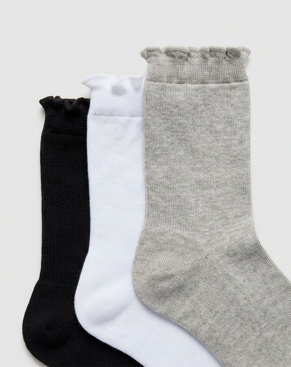 Medias casuales cortas x3unds mujer