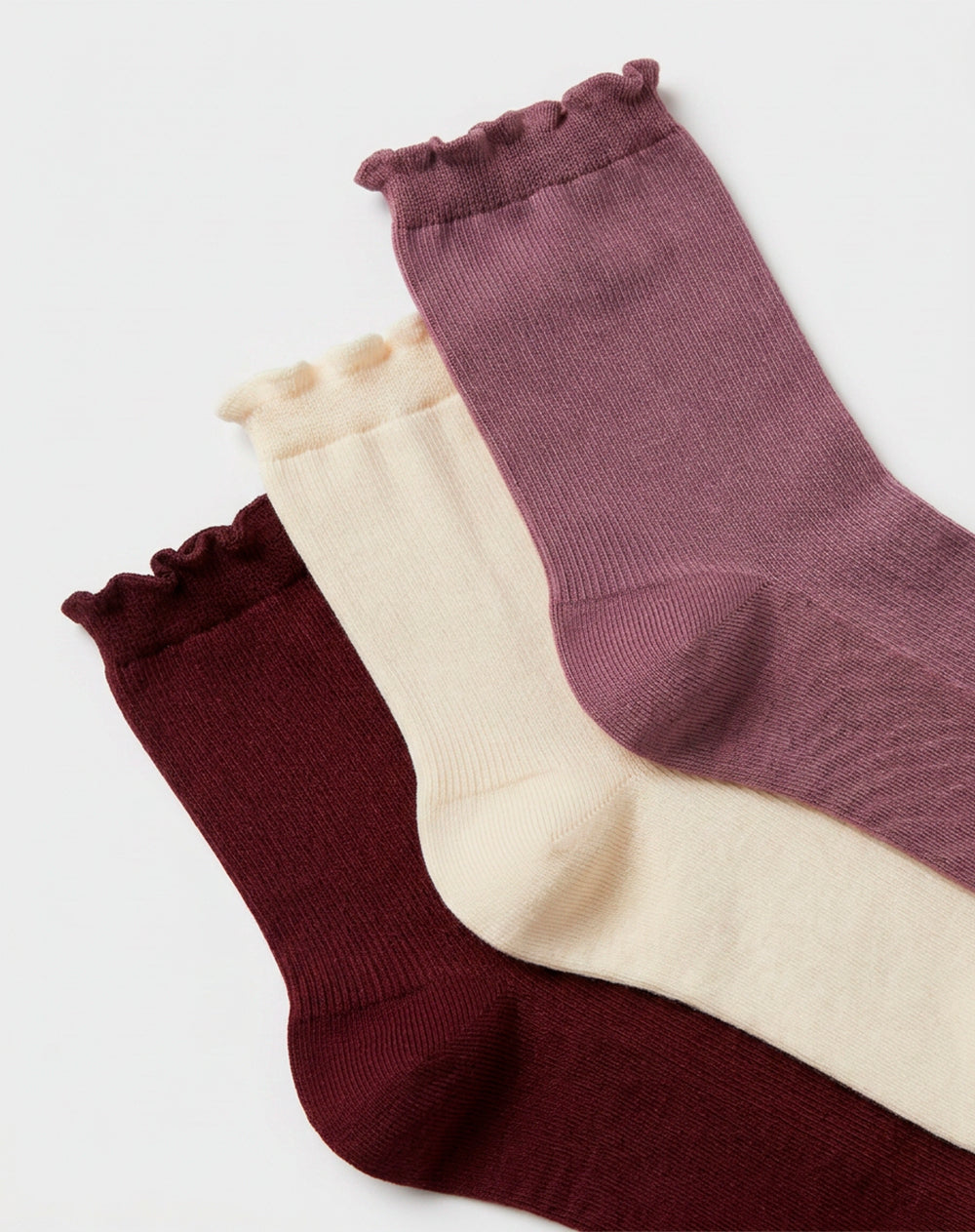 Medias casuales cortas x3unds mujer