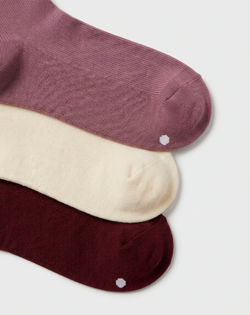 Medias casuales cortas x3unds mujer