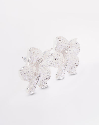 Aretes plateado