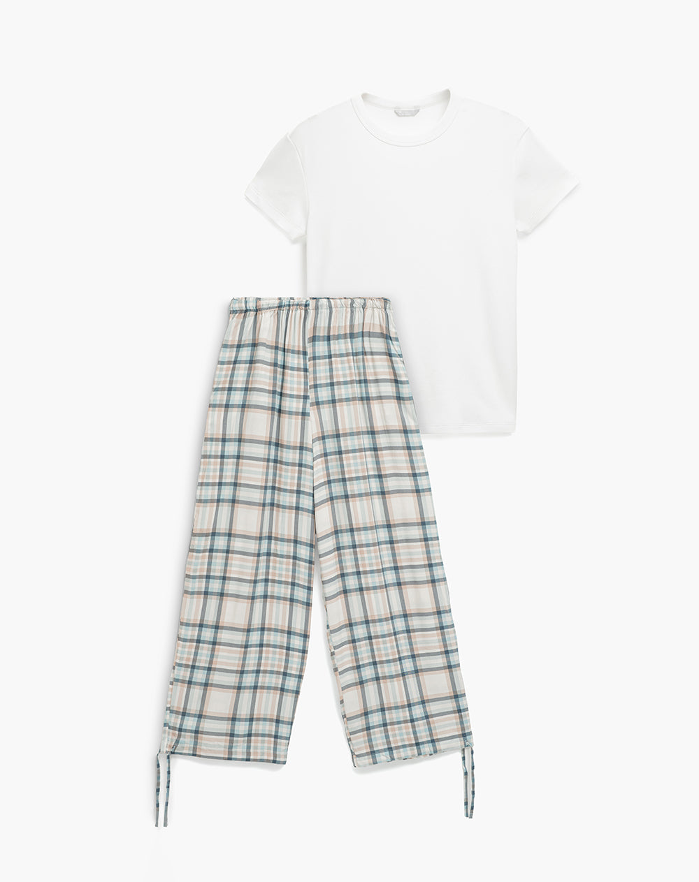 Camiseta + pantalón de pijama surtido mujer