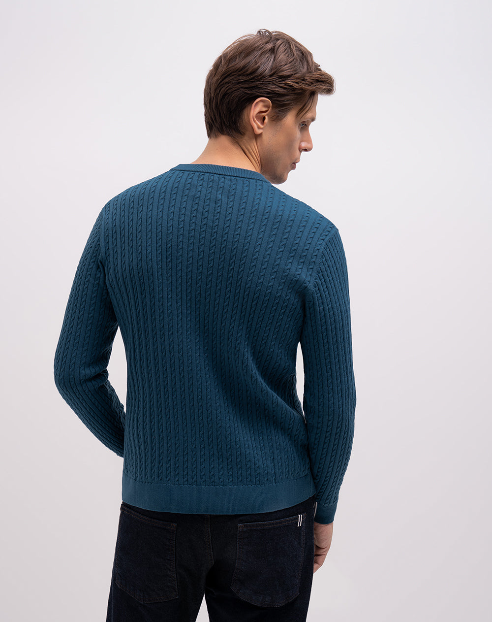 Buzo regular fit azul