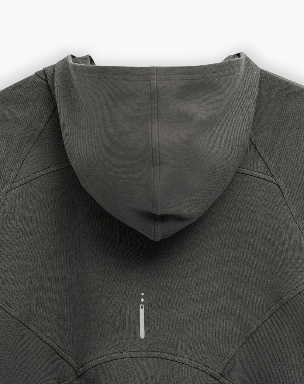 Buzo deportivo regular gris mujer