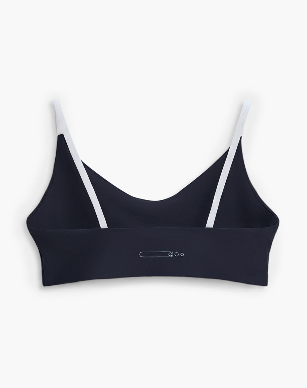 Top deportivo soporte ligero control humedad azul