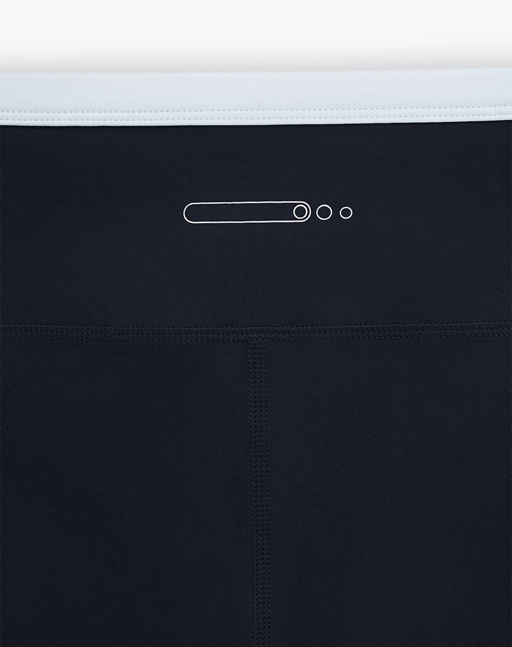 Legging deportivo tiro alto control humedad azul mujer