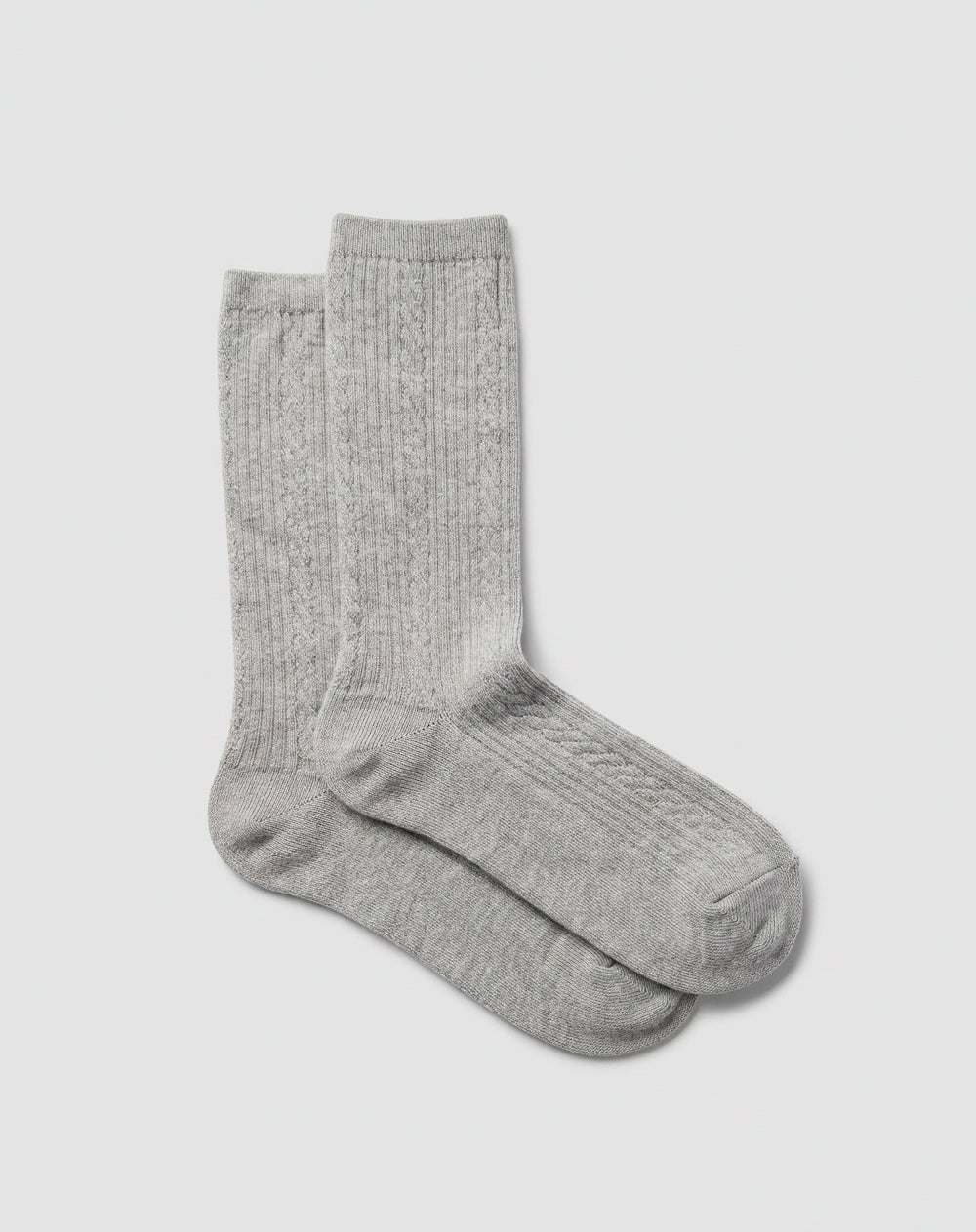 Medias casuales cortas mujer gris