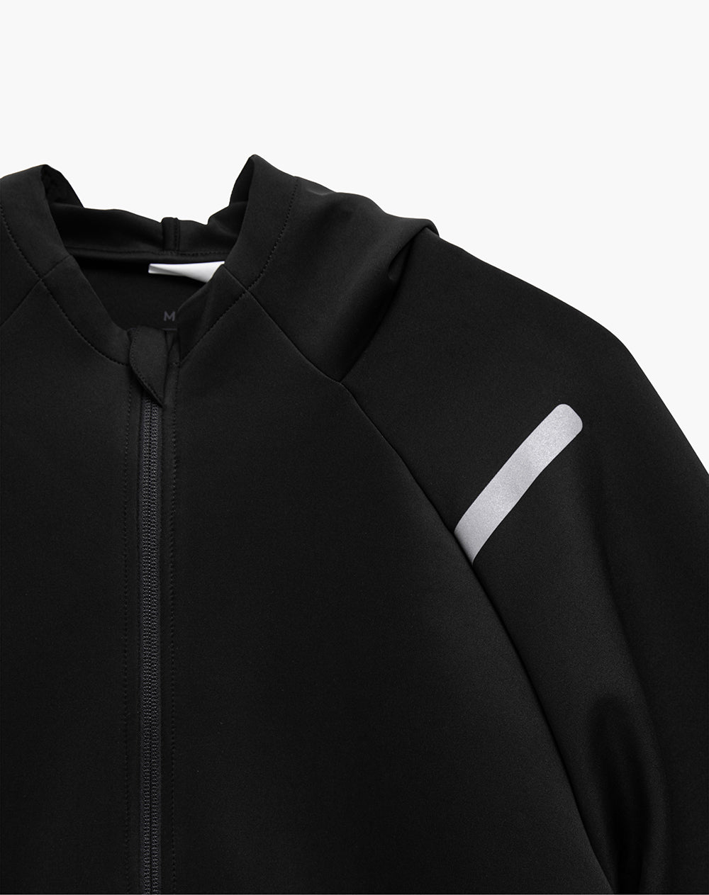 Chaqueta relaxed fit en lino negra