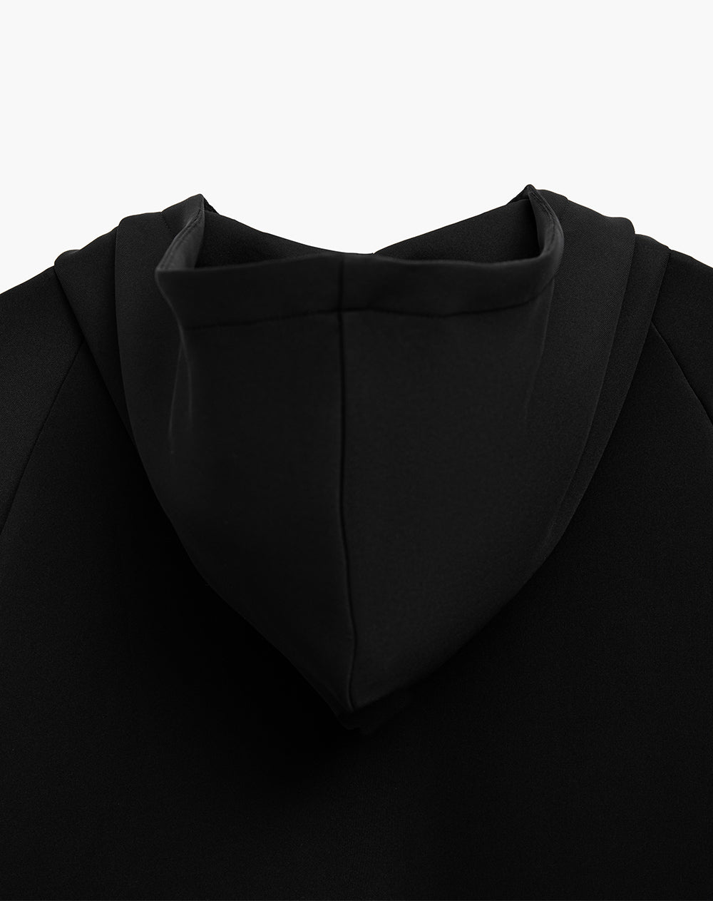 Chaqueta relaxed fit en lino negra