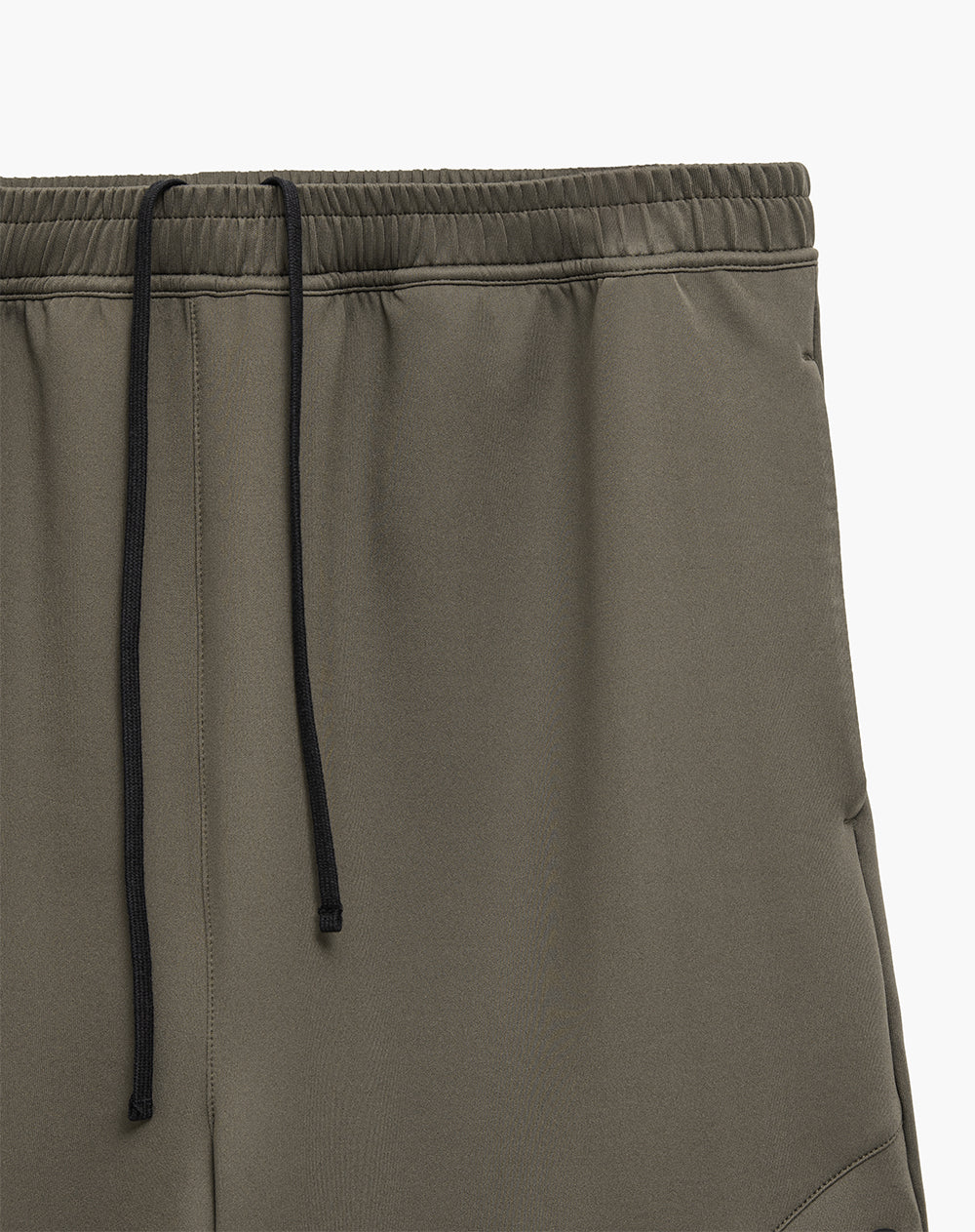 Pantalón regular fit tiro medio verde