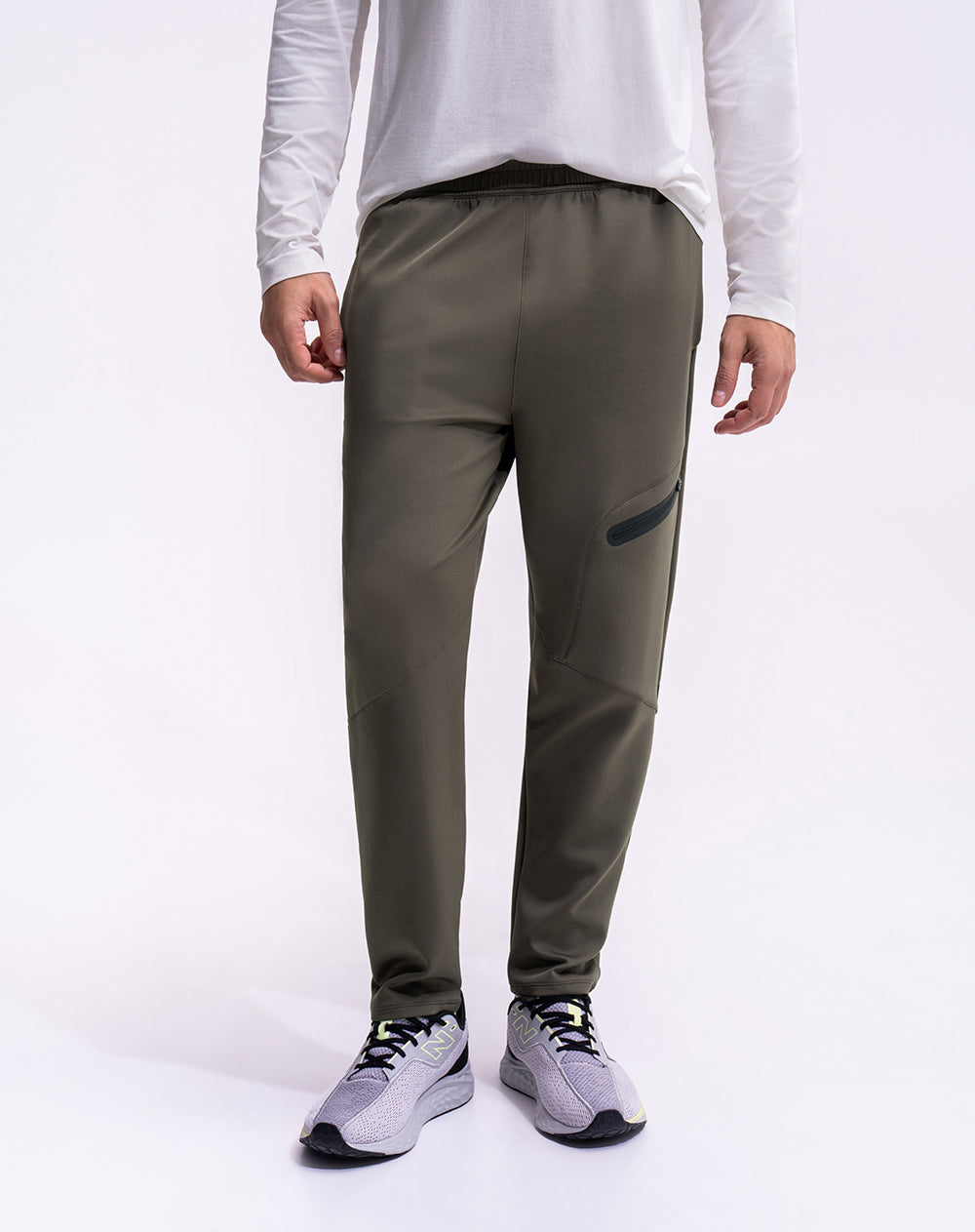 Pantalón deportivo verde hombre