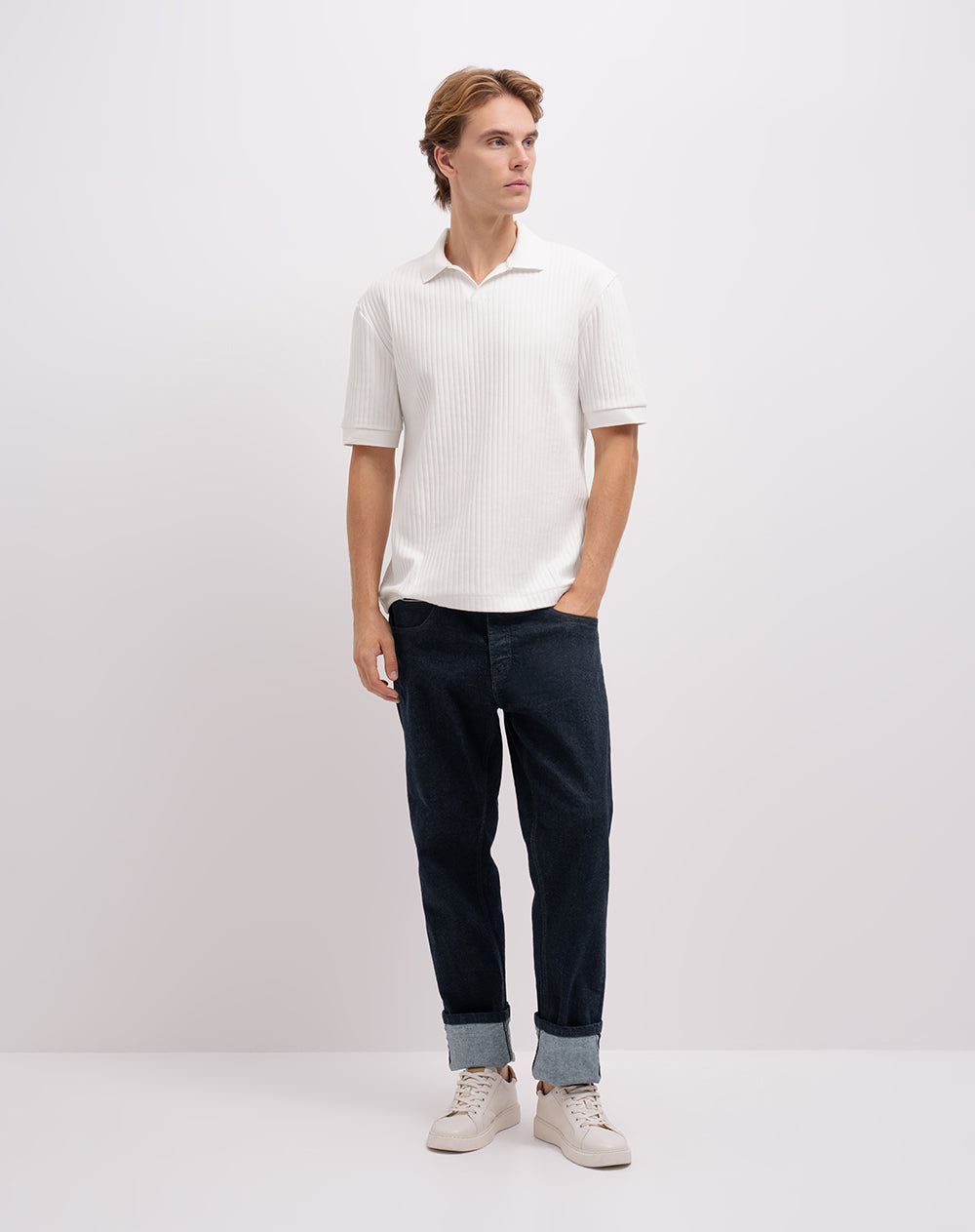 Polo regular habana hombre