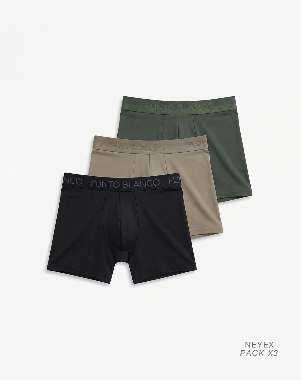 Bóxer medio x3unds surtido