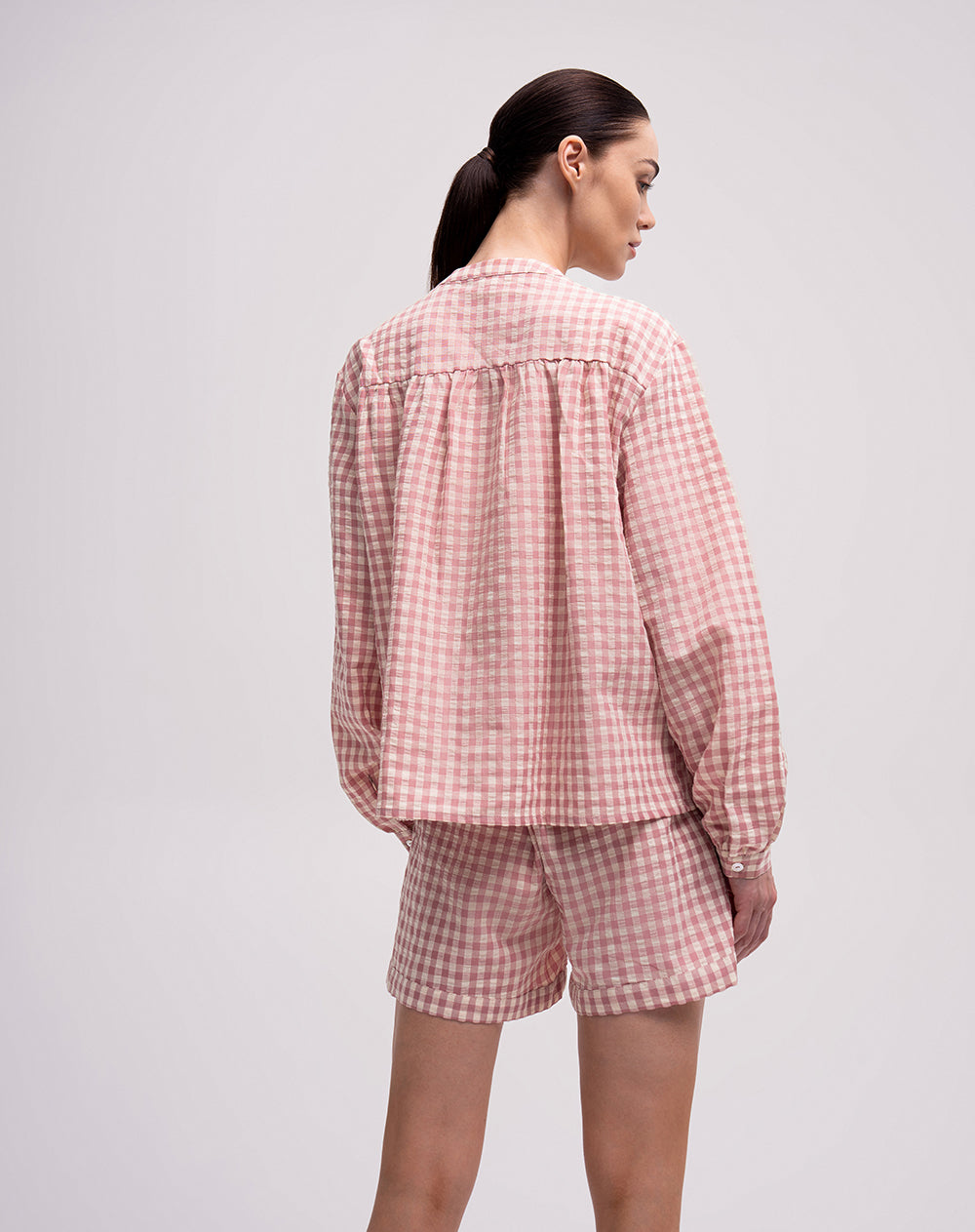 Camisa + short de pijama mujer
