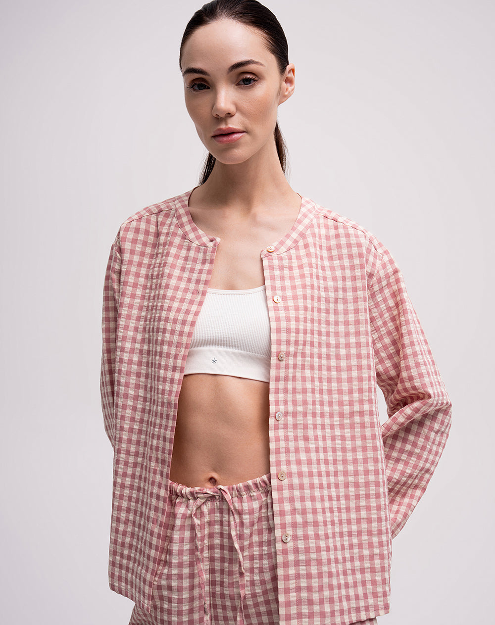 Camisa + short de pijama mujer