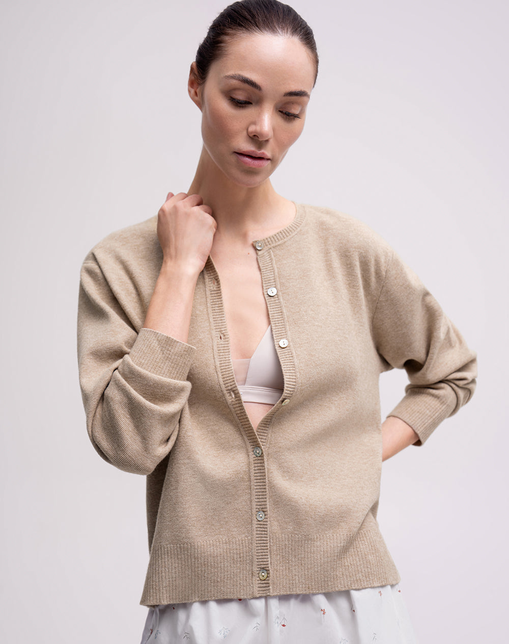 Saco regular fit habano jaspe