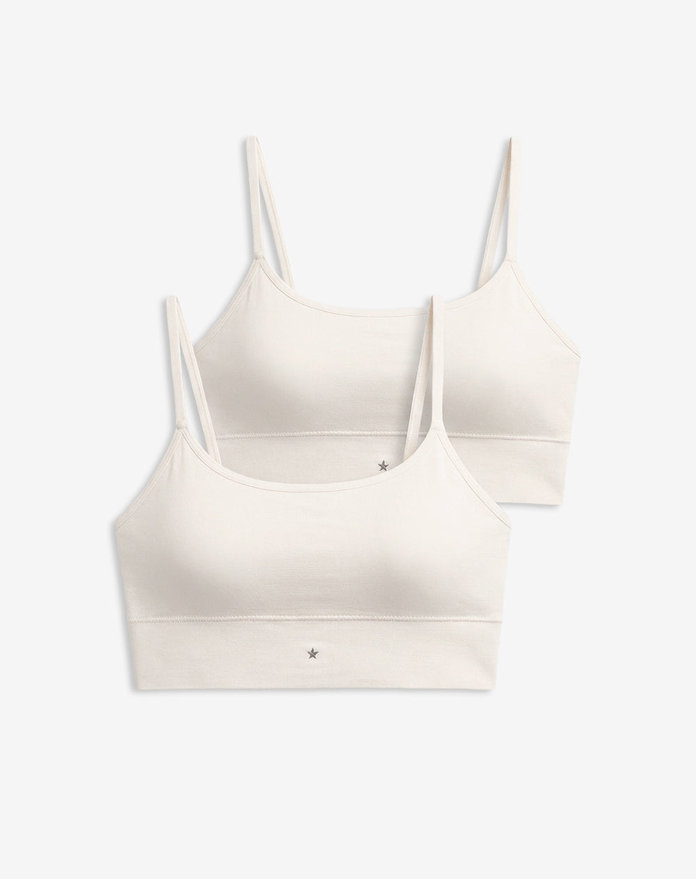 Top soporte ligero seamless x2unds beige