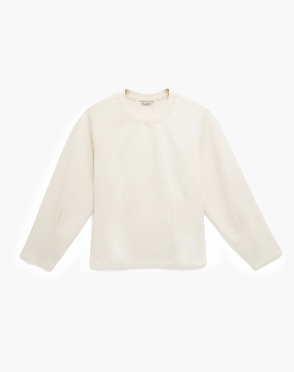 Camiseta relaxed fit manga larga habana