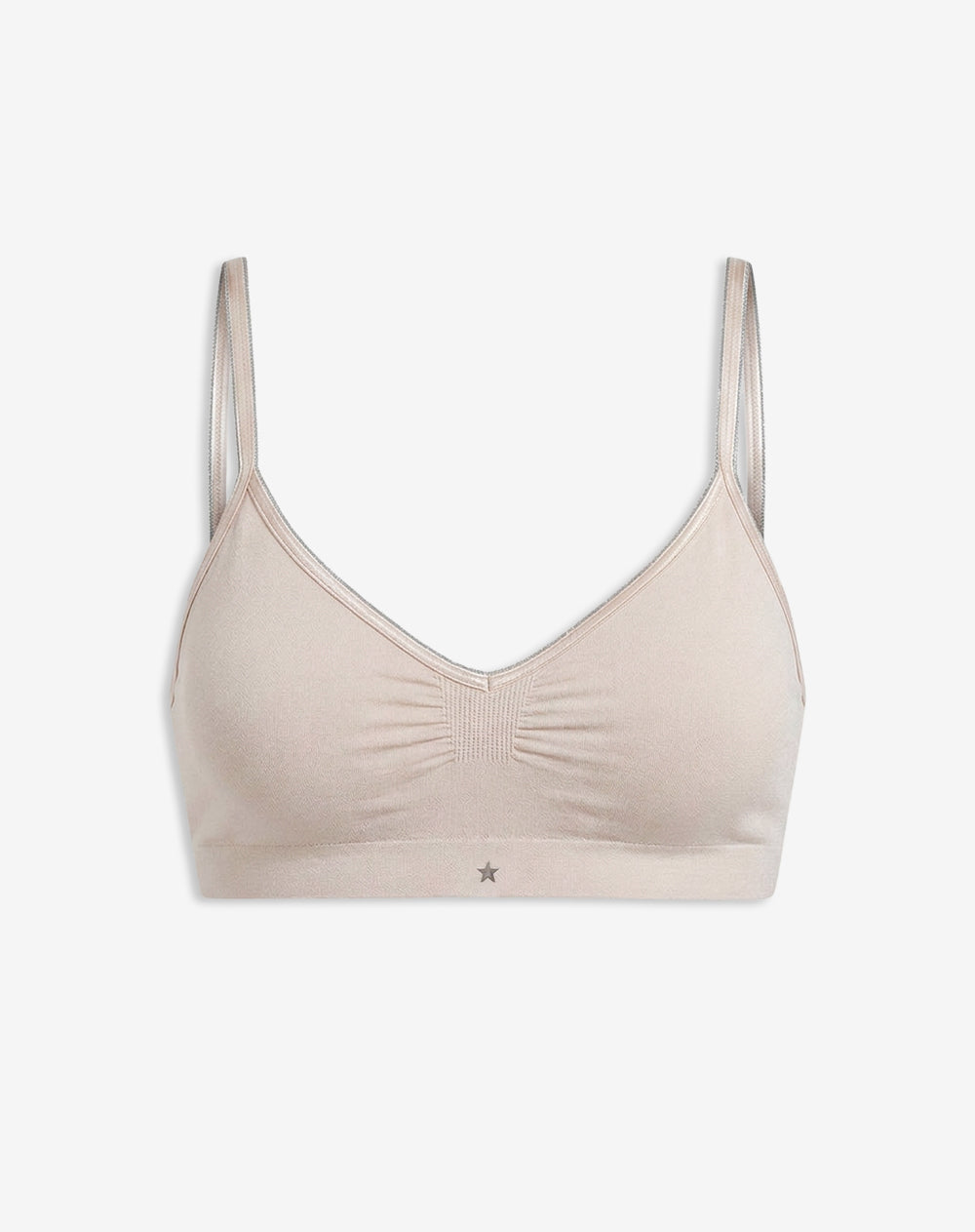 Top soporte ligero seamless copas removibles arena