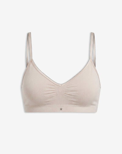 Top soporte ligero seamless copas removibles arena