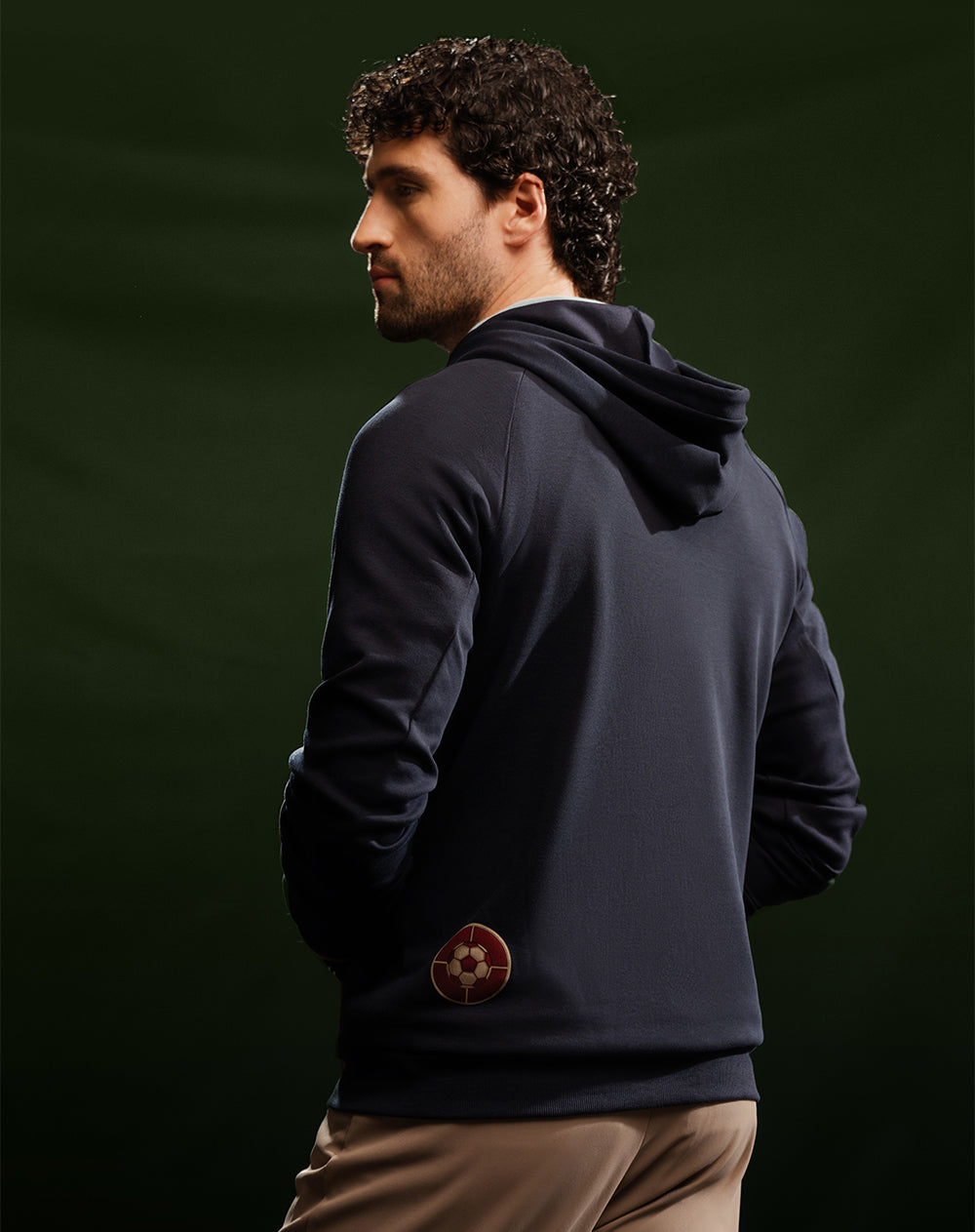 Buzo regular edición Colombia azul unisex